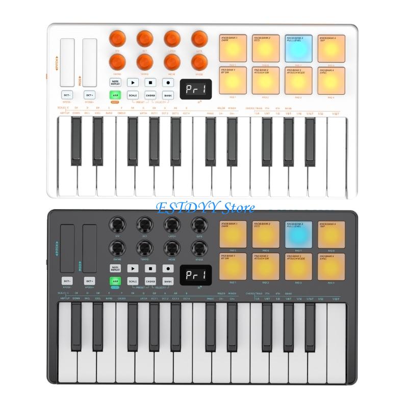 G6DE 25 키 MIDI 컨트롤러 다이나믹 키베드 U - Midi Controller Pad 리뷰 및 가격