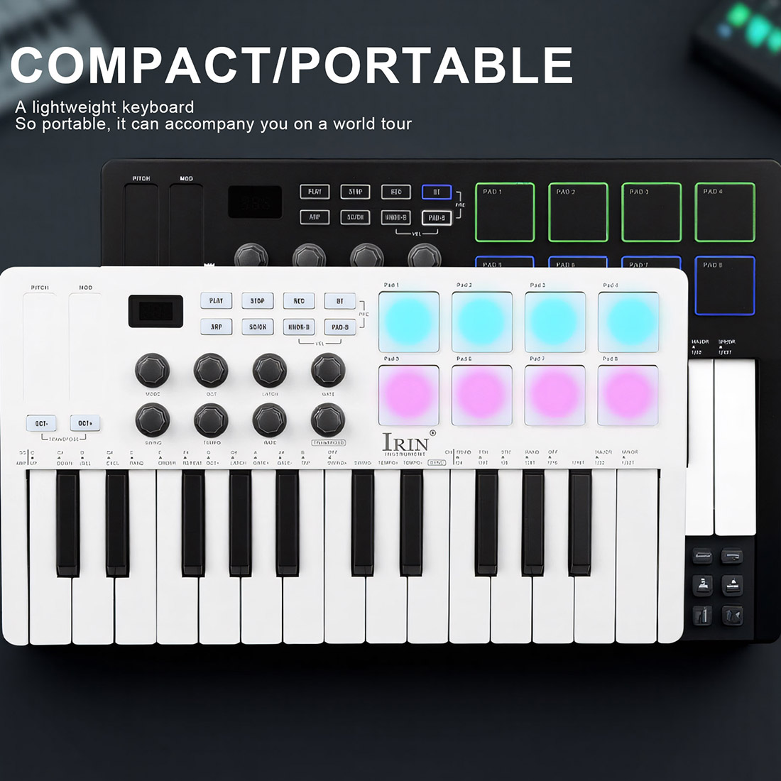 SMK-25 휴대용 키보드, MIDI 컨트롤러, 블루투 - Midi Controller Pad 리뷰 및 가격
